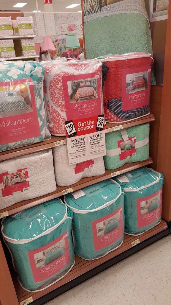 RandyShettleton's tweet photo. All exhilaration bedding out of the backroom! #inthestoreONthefloor #itsONsale with a coupon! @eglotch @bethgrimsha http://t.co/nuHd84SJmf