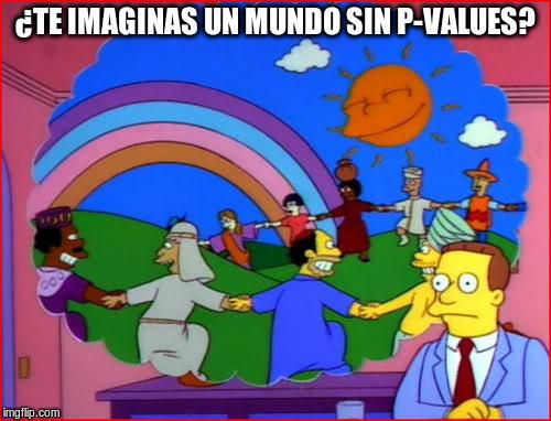 FunWithStats's tweet image. ¿Te imaginas un mundo sin p-values?