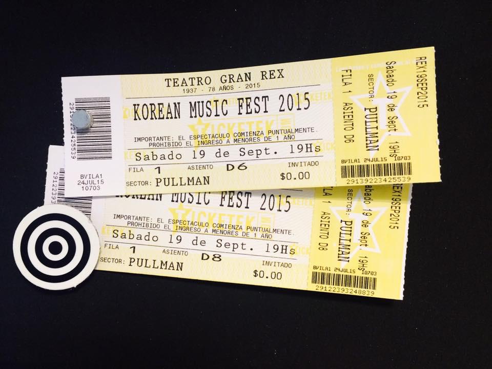 EPCaressi's tweet photo. Me mandaron un par de entradas para ustedes! #KoreanMusicFest 19/9 en el Gran Rex. http://t.co/h7WRD4eEtB
