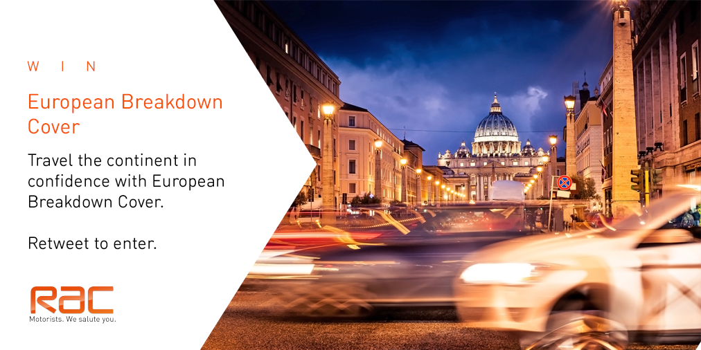 TheRAC_UK's tweet photo. #Win European Breakdown Cover for a year! Just follow us and RT this to enter. http://t.co/Z3yI8Lg7HE http://t.co/JIuCcPFANA
