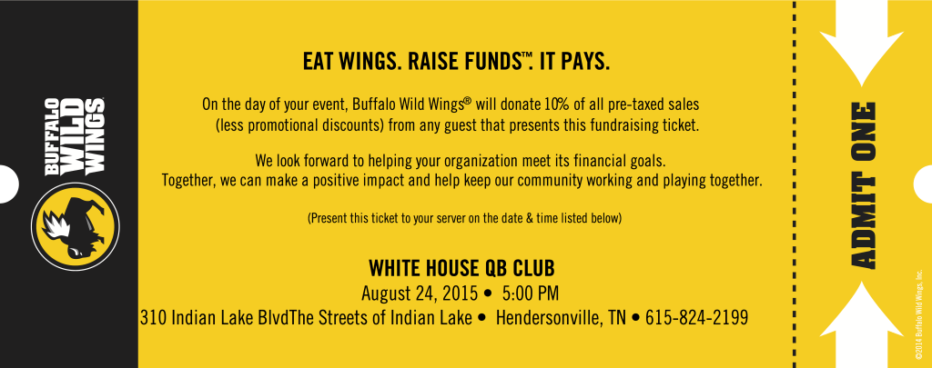 whitehousebdp's tweet photo. WH Football Night at Buffalo Wild Wings – August 24th https://t.co/kNMNsJ5XE0 http://t.co/gGSFPg9FCi