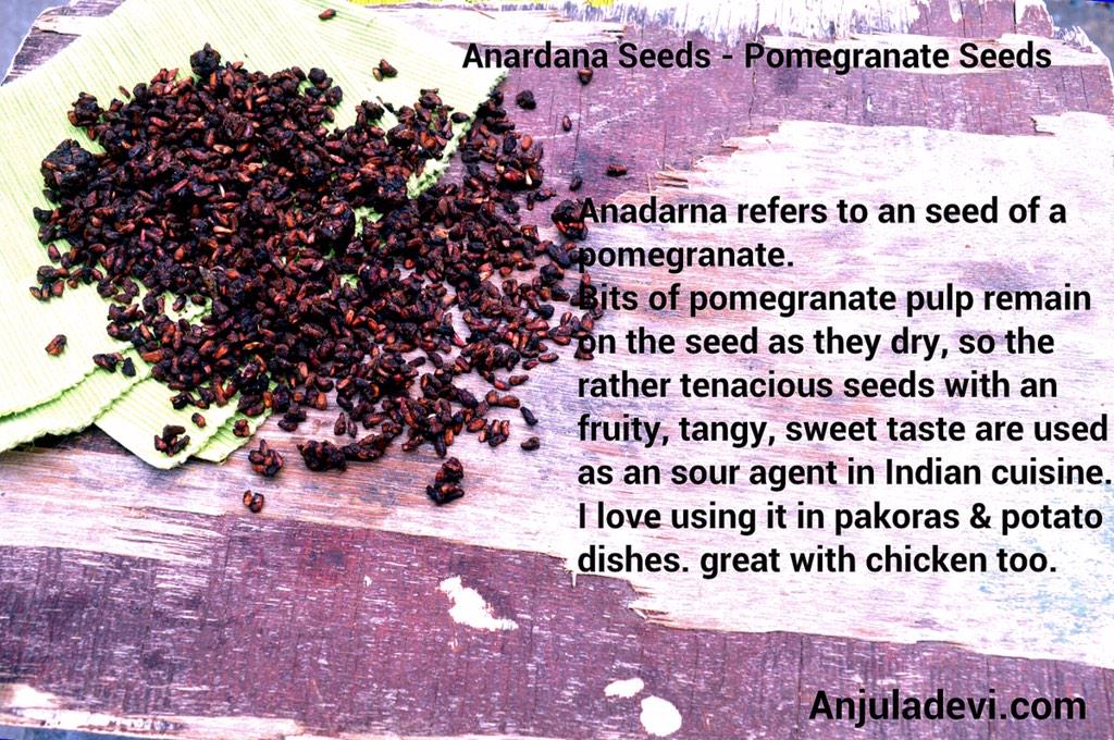 Anardana Seeds! Sweet, tangy &amp; fruity! 😃😃
