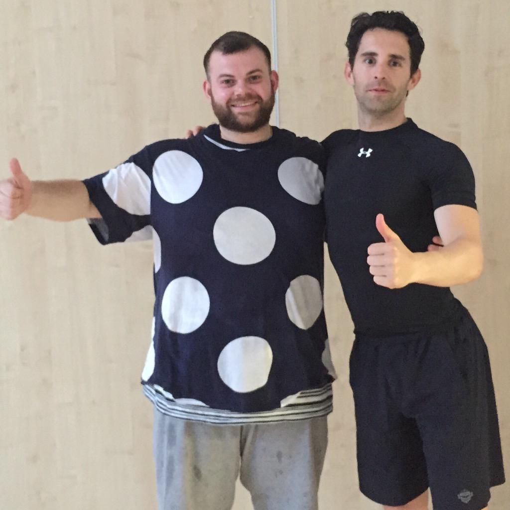 agnesanddavid's tweet image. James from #hellocampers on @ITV has joined #thetransformers to change his life!  #fitness #health #weightloss