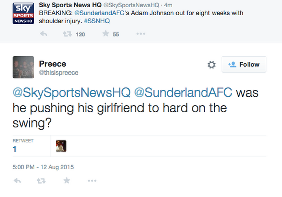 FootballHQ's tweet photo. Absolutely brutal! http://t.co/2dDAeooMxb