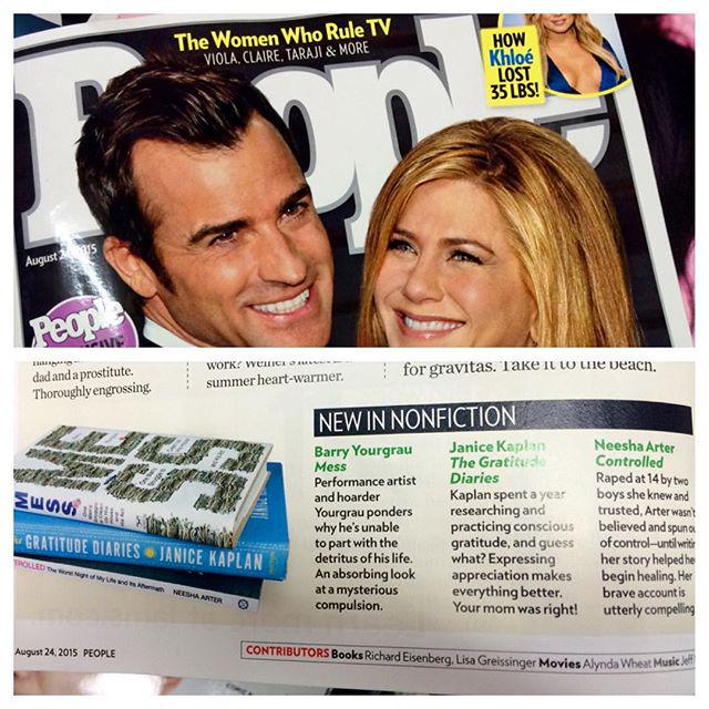 Today's PEOPLE Magazine features my new memoir CONTROLLED! Be sure to pick up the new issue. <a href="/people/">People</a> #PeopleMagazine