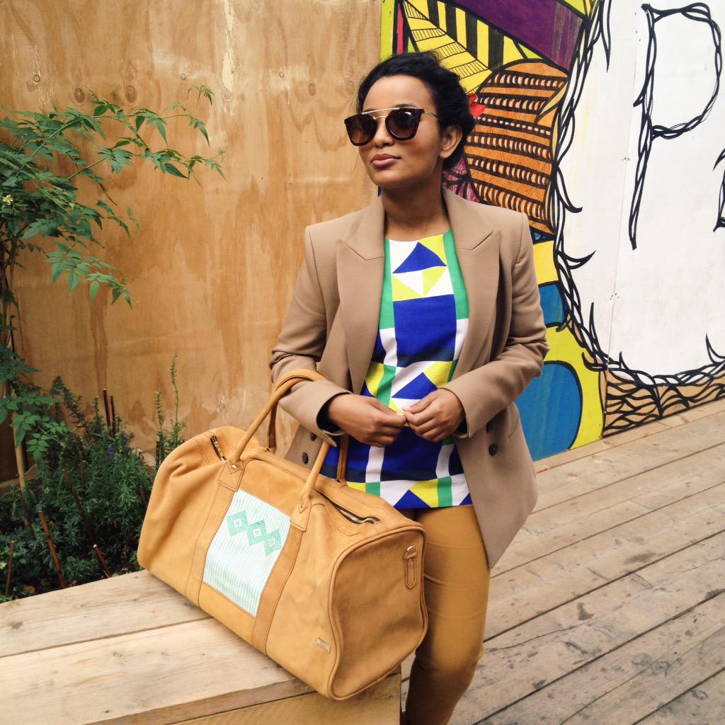 StyledByAfrica's tweet photo. Turns out Wednesday's are for South African graphics and Ethiopian leathers... http://t.co/tJ0tC0Z7h1