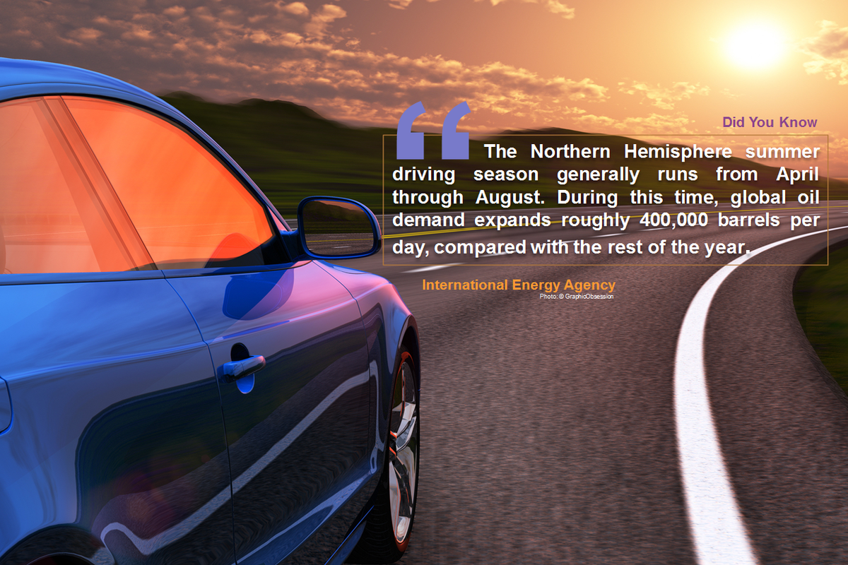 What impact does summer driving in the Northern Hemisphere have on global oil demand &amp; supply? bit.ly/1URsicm
