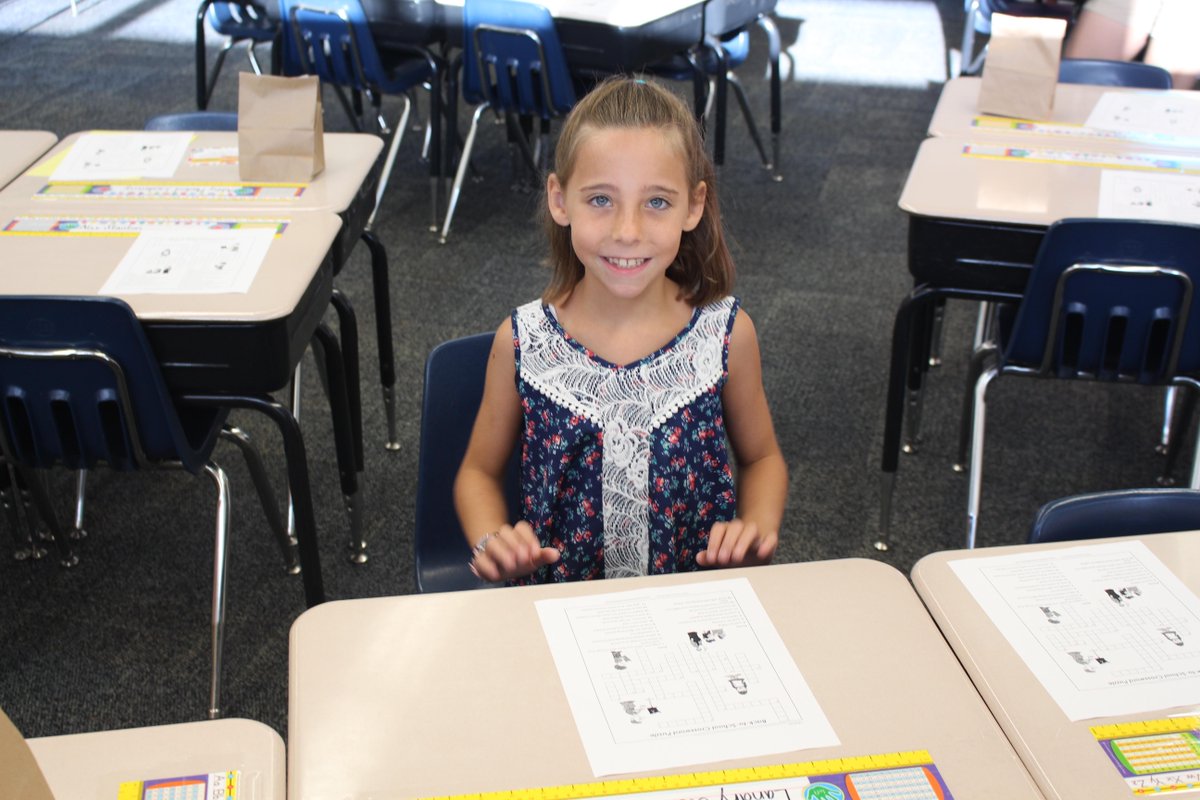 She is ready for 2nd grade <a href="/rh_missmurray/">Miss Murray</a>! #rockets512