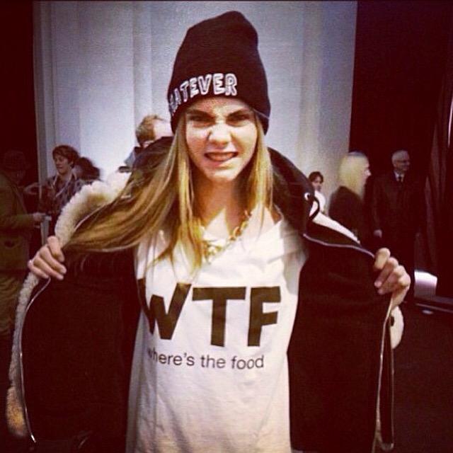 Happy Birthday Cara Delevingne! Yes, our thoughts mostly.           