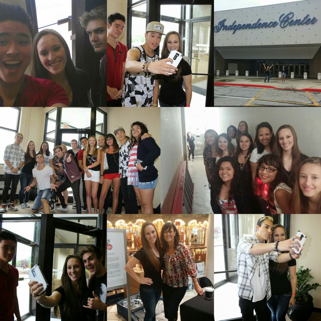 IM5_Kansas's tweet photo. It has been a year! Miss you boys and hope that you come back to Kansas soon😊💚 @IM5band @coleIM5 @DanaIM5 @GabeIM5 http://t.co/6lMJPLiope