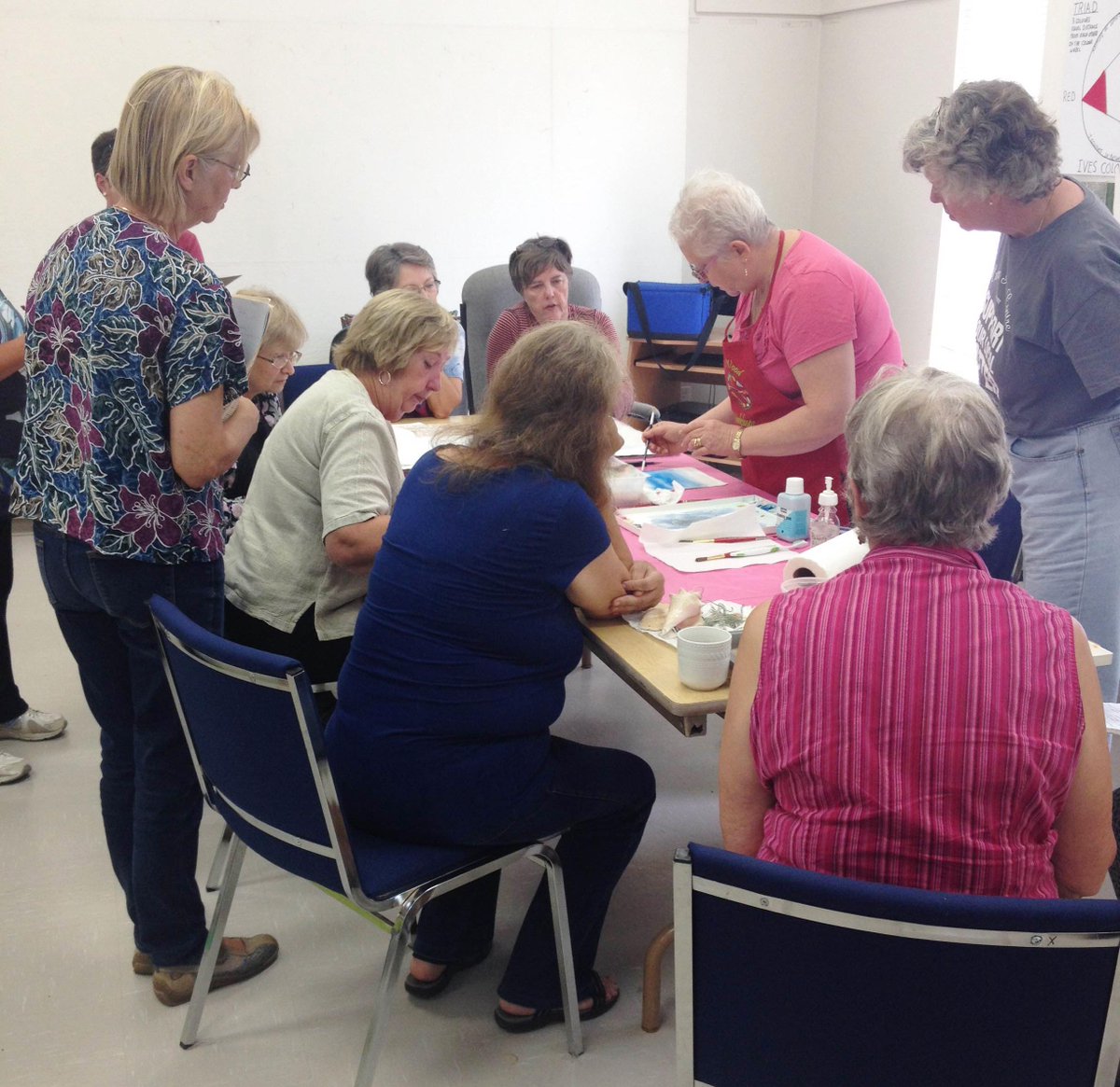 _icac's tweet photo. Have a sneak peak of Anita Wood's "Beach Sand &amp; River Rocks" workshop that took place today and yesterday! http://t.co/8lIRRu9QTB