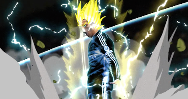 Cristiano Ronaldo going Super Saiyan HD 2016 on Make a GIF