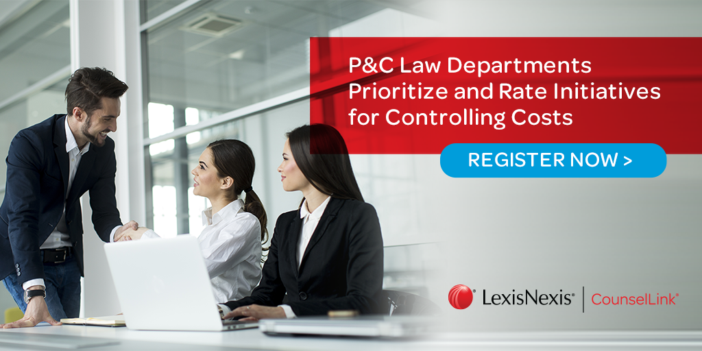 LNCounselLink's tweet photo. [#webinar] Property and Casualty Claims and Litigation Cost Containment Survey Results https://t.co/2JWdbXRyeC http://t.co/xt5fZQeDuH