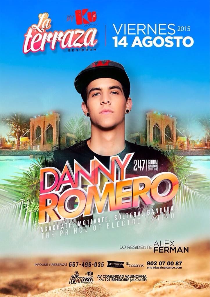 DannyRomeroprod's tweet photo. El viernes volvemos a "La Terraza" de @kubenidorm para montar tremendo show http://t.co/jmrBGVKqlJ