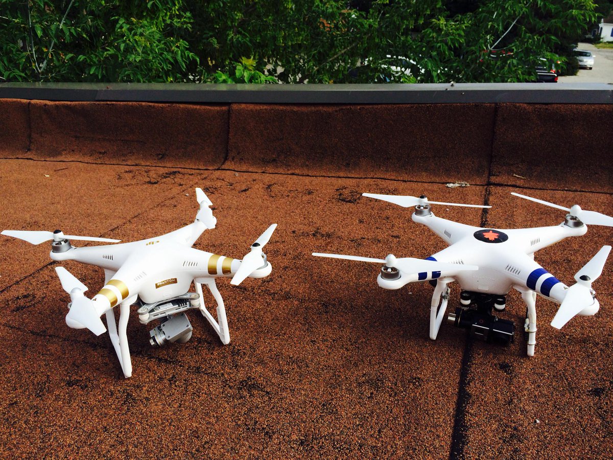 Dragonfly_Drone's tweet photo. A bit of #Dromance: Zero-One meets Marvin of @AirSupportAP. We love collaborating and keeping the skies friendly. http://t.co/GnZDZS7Btk