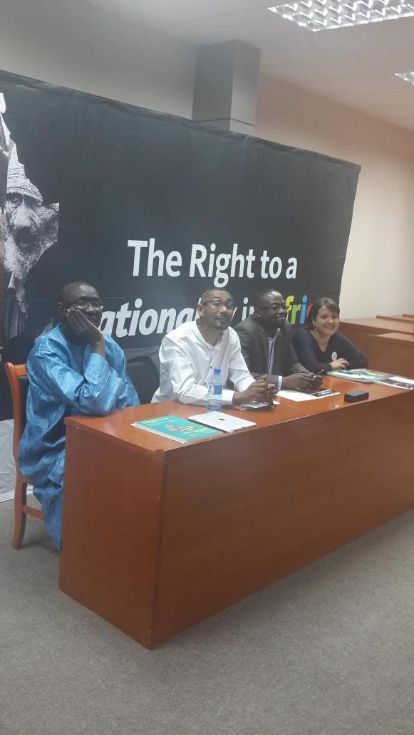 Lusungukp's tweet photo. @lieslmul on role of cso's in promoting the right to a nationlaity as a means to eradicate statelesaness in Africa. http://t.co/a2jzmsNbMr