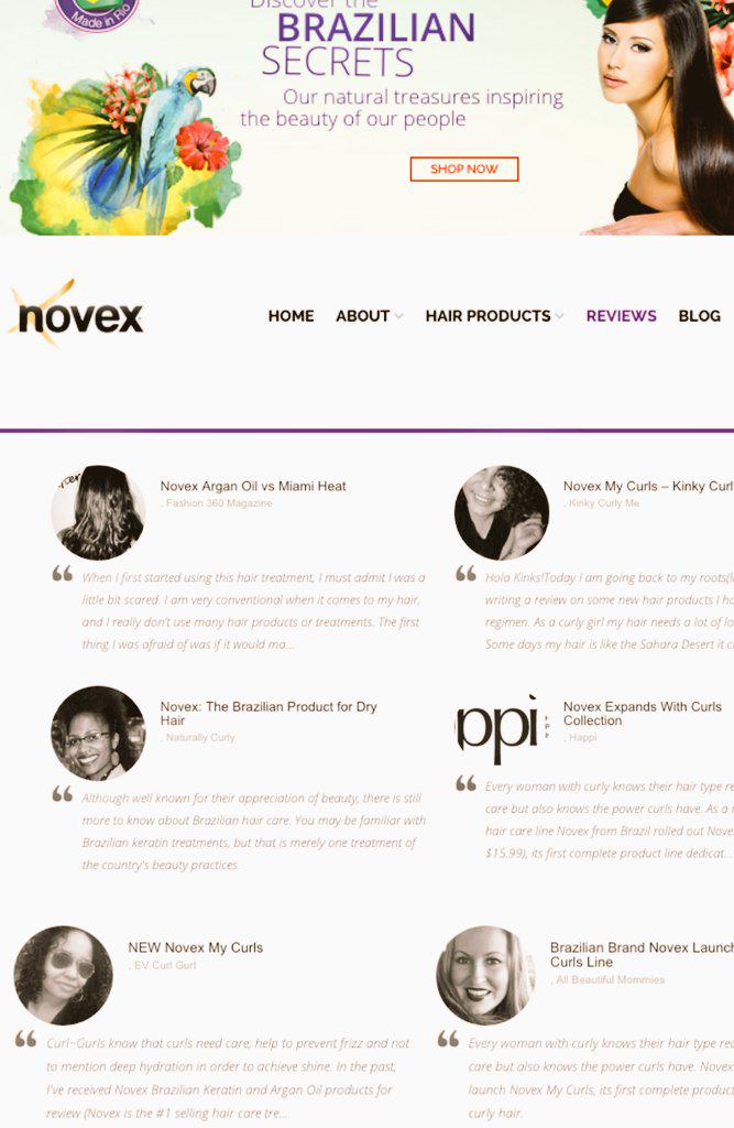 EvCurlGurl's tweet image. 😘💋Thanks @Novex_haircare for featuring my curl review on your site! 😚 #CurlsRule