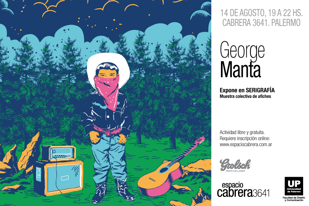 EspacioCabrera's tweet photo. @silustra, @celesteaires y George Manta exponen el viernes en SERIGRAFÍA. Info e inscripción: http://t.co/vtjGuIFn2v http://t.co/wMWNKJvjXc