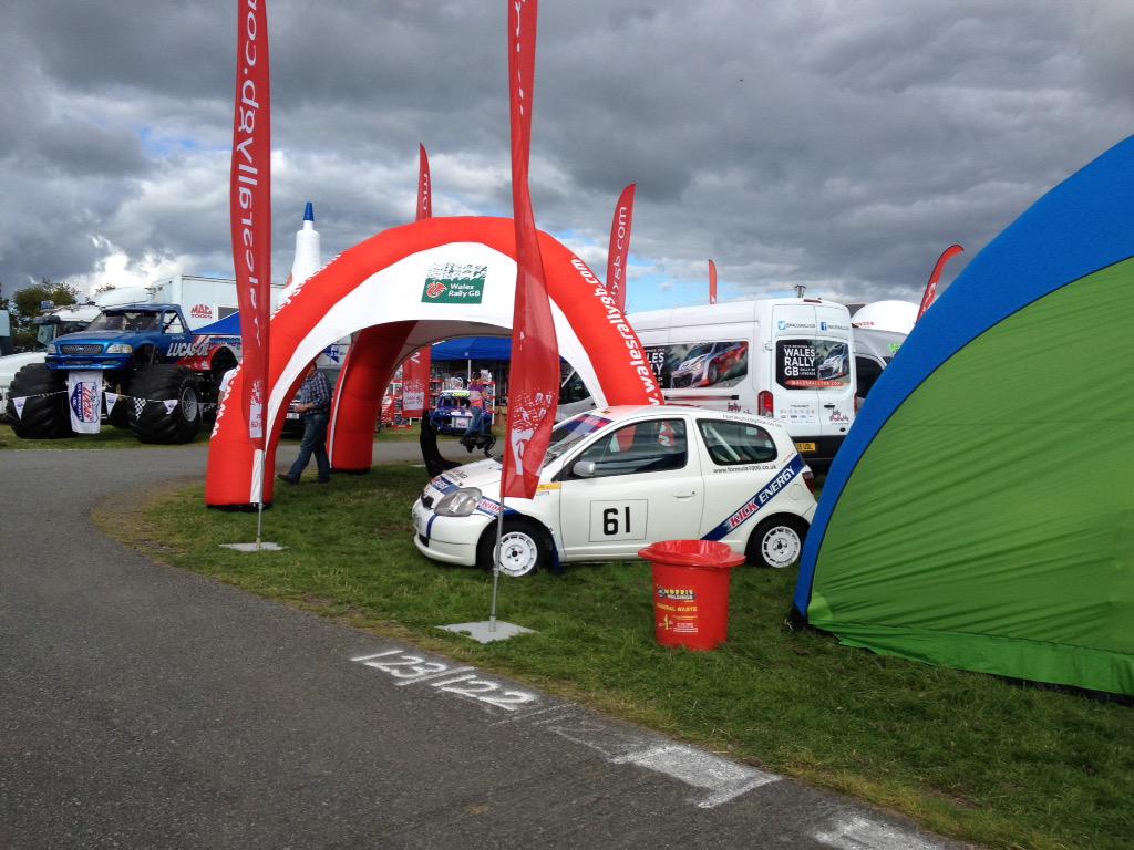 GethinSharp's tweet image. Had a good 2 days at anglesey show promoting rally gb and plenty of laughs to be had with howard davies