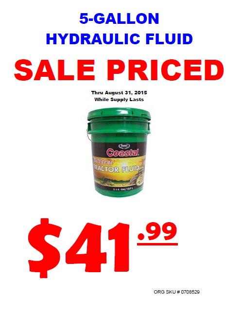NAPAPAPAuto's tweet image. Fantastic prices on Tractor Hydraulic Fluid &amp;amp; Shell Rotella T 15w-40 in 5gal pails thru 08-31-15 while supply last!
