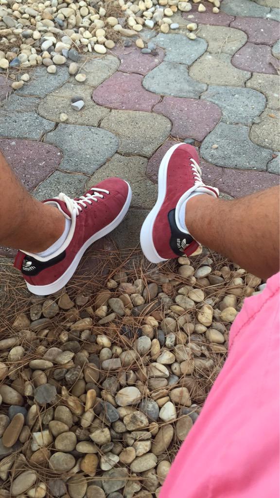 adidas stan smith rust red