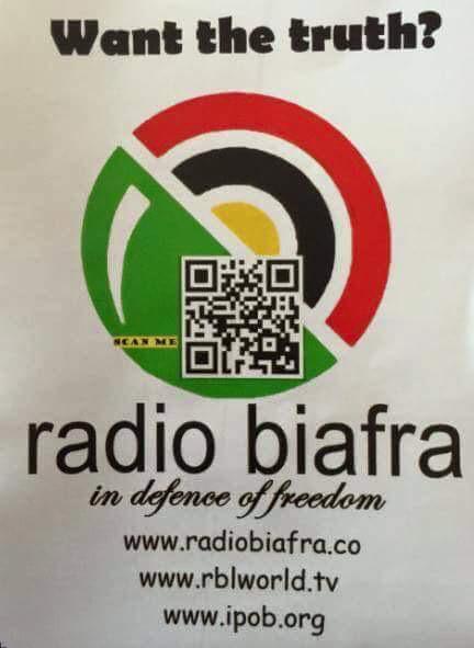 Ebuka_Mbanefo's tweet photo. #RadioBiafra broadcast PM edition is #LIVE now #NnamdiKanu dissemination the truth for the restoration of #Biafra http://t.co/IBLzaWXUF4