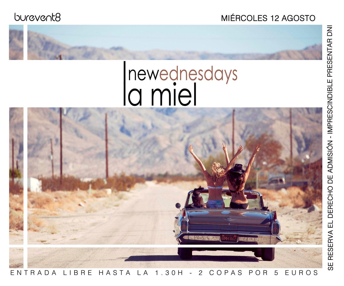 BurEvento's tweet photo. Sabeis lo que toca esta noche? #Newmielazo http://t.co/YbiRKsCQCg