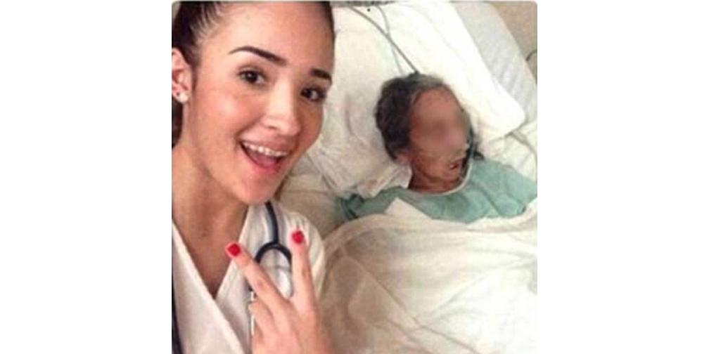 OpposingViews's tweet image. Med Student Takes #Selfie With Dying Patient - Do you think she should face consequences? opposingviews.com/i/health/med-s…