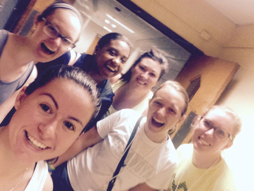 slamb_dunk's tweet photo. West campus RA staff post Zumba CB! #resliferhn #westcampusbestcampus 💕👌 http://t.co/g0yokyUT88