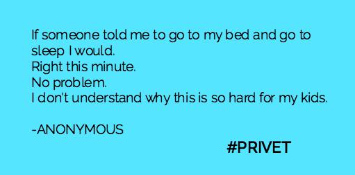 myprivetapp's tweet photo. Just. Go. To. Sleep. #PRIVET #parenting http://t.co/0YpmTcf1nf