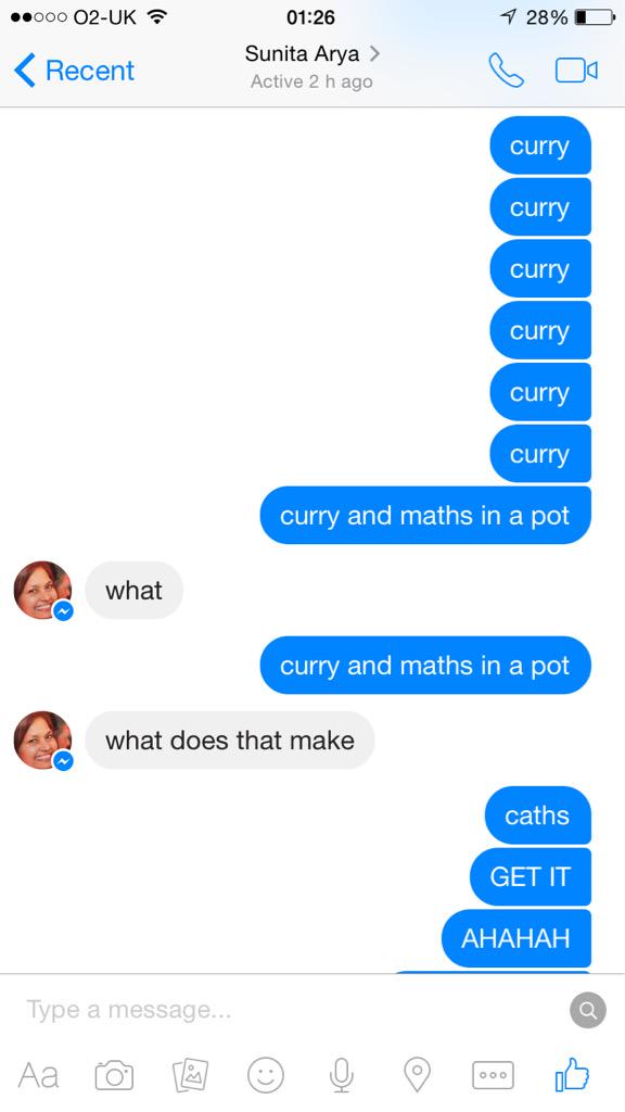 rahularya69's tweet photo. These old conversations when my mum joined Facebook are cracking me up http://t.co/u02cAJcEjG