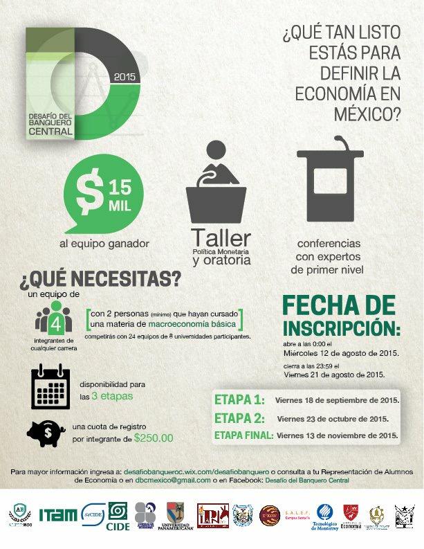 dbcmexico's tweet photo. ¿Qué tan listo estás para definir la economía en México? http://t.co/8VlTm5KRf5