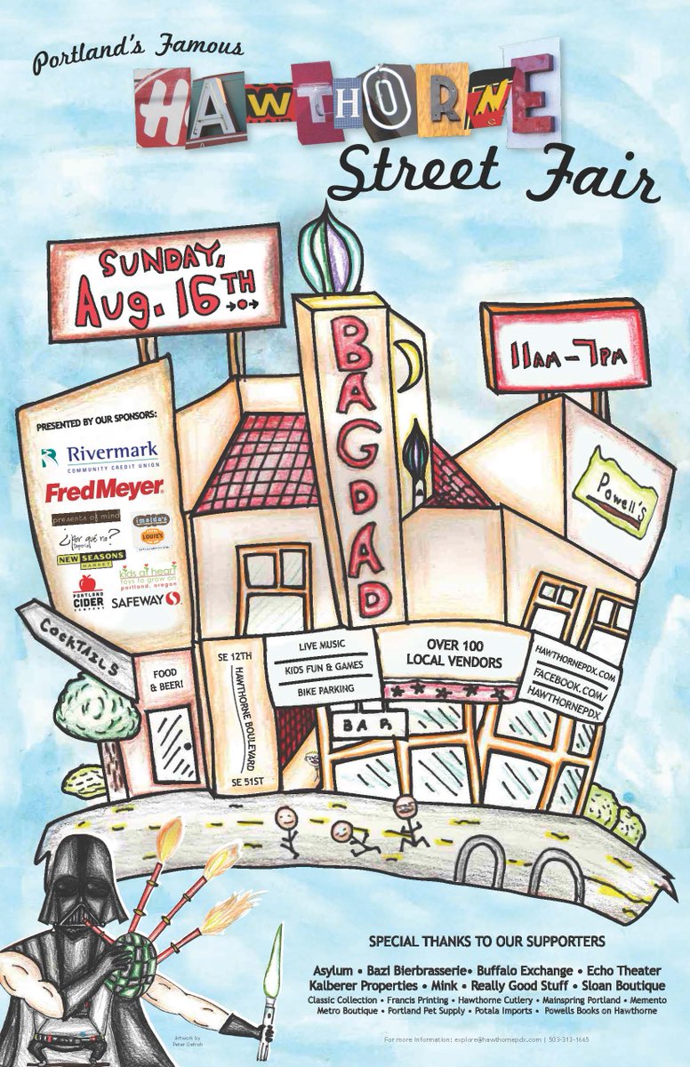 Come visit the Warship Rum booth this Sunday at the Hawthorne Street Fair! <a href="/HawthorneBlvd/">HAWTHORNE BLVD.</a>