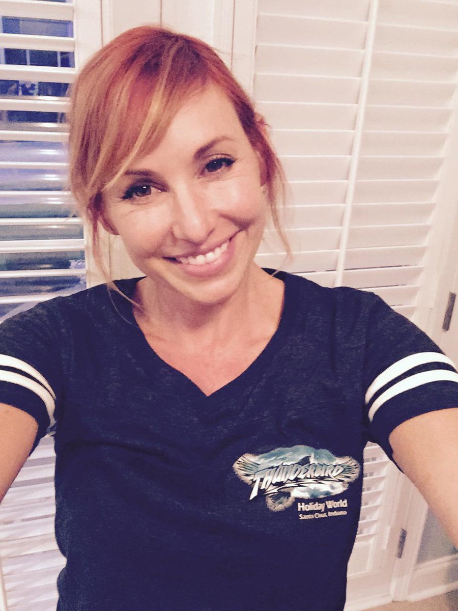 Kari Byron on Twitter: "Got a tee shirt from almost all the rides. Thunderbird edition ...