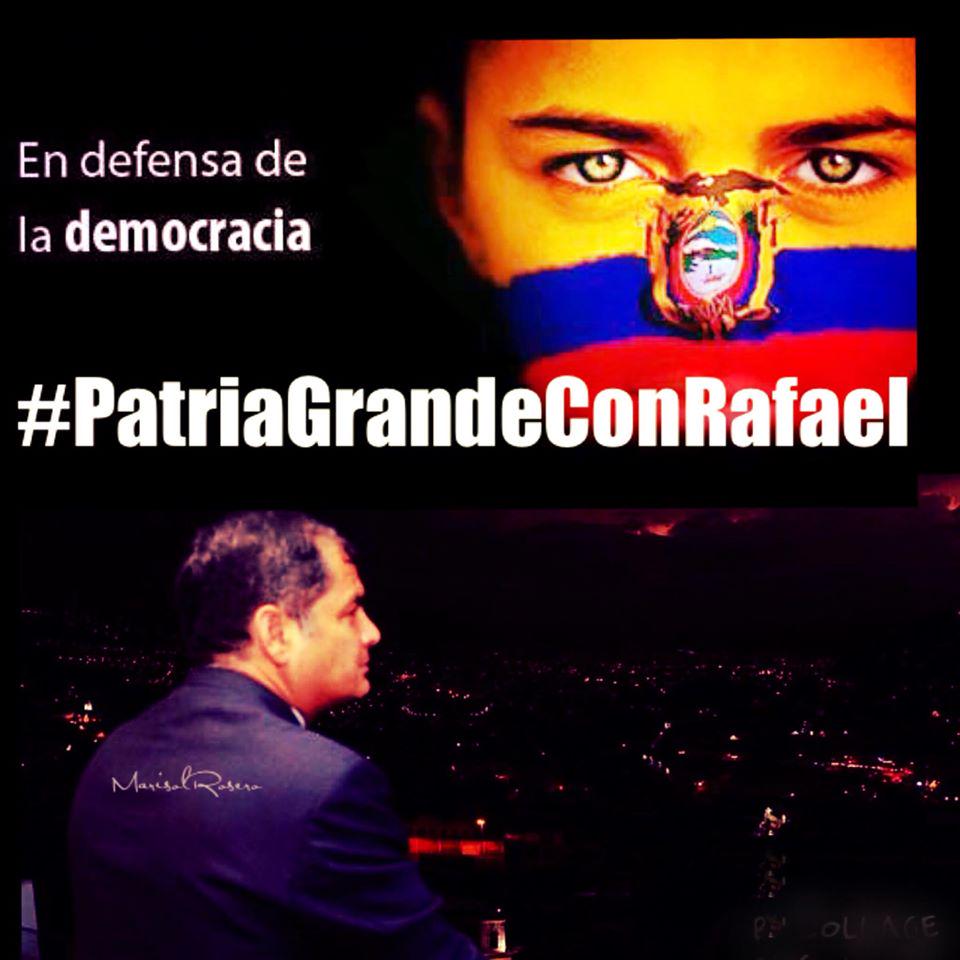 AndiMonse1's tweet photo. En defensa de la democracia, de la dignidad, el desarrollo, salud, oportunidades, inclusion #PatriaGrandeConRafael http://t.co/zD6Y5rpUA2