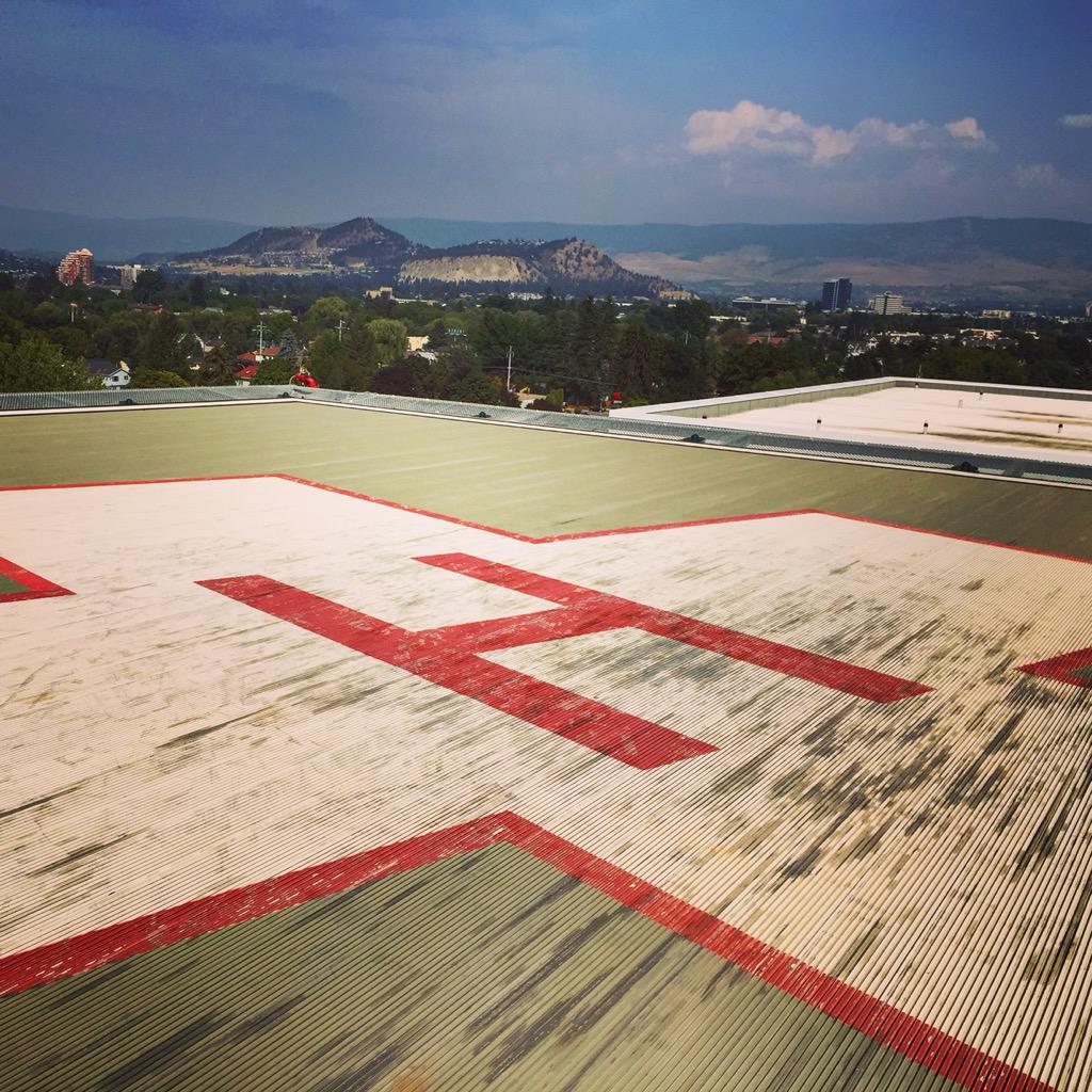 Patrick_D_Ng's tweet photo. Amazing tour of #kgh this afternoon. Also squeezed in some much needed heli-patio time in the sun! #kghfoundation http://t.co/JC5YOKZp4w
