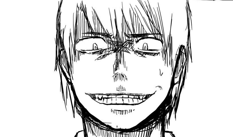 画力が低いせいか描き進めていくうちに顔が変わっていく 