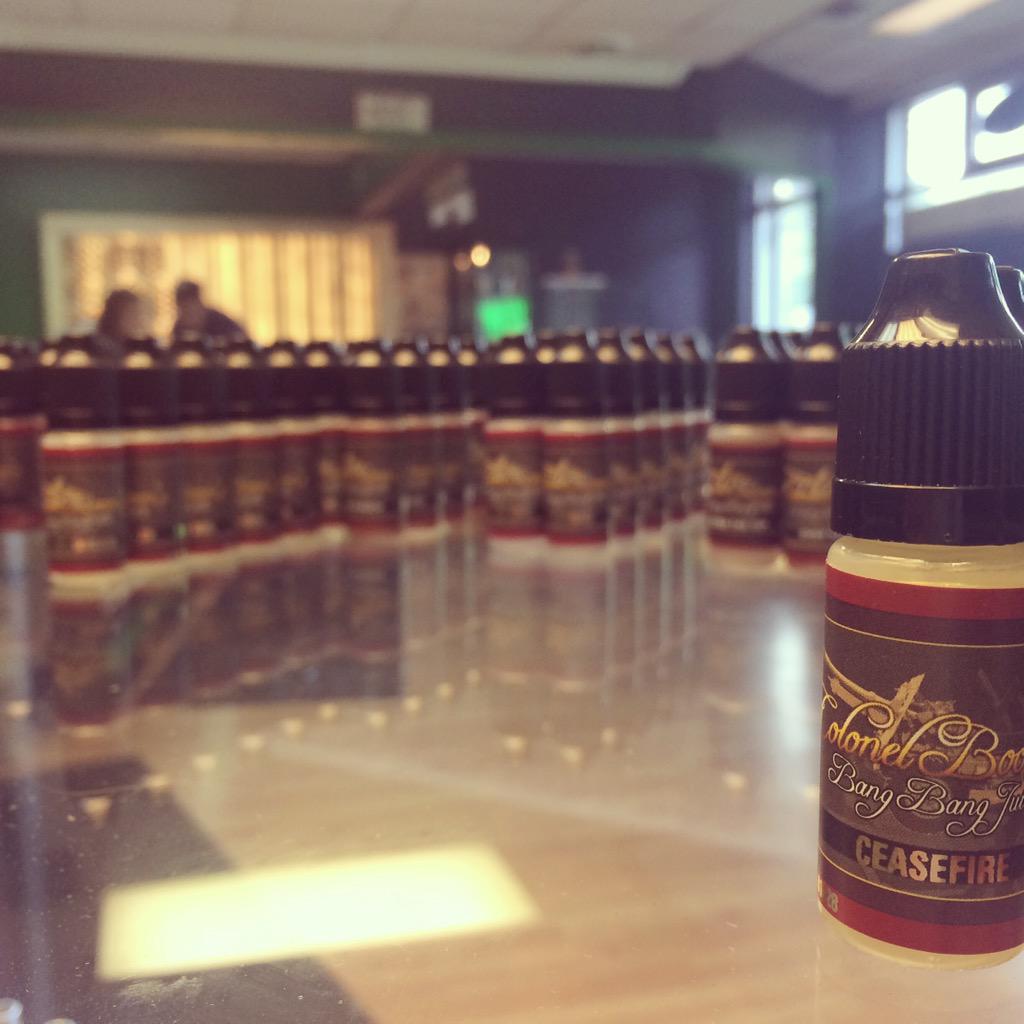 XperienceVapes's tweet photo. #restockalert @ColonelBoom juice today!! Try our newest flavor from them...Coup D'Etat as well! #vape #vapeporn http://t.co/yCgb9j4uuA