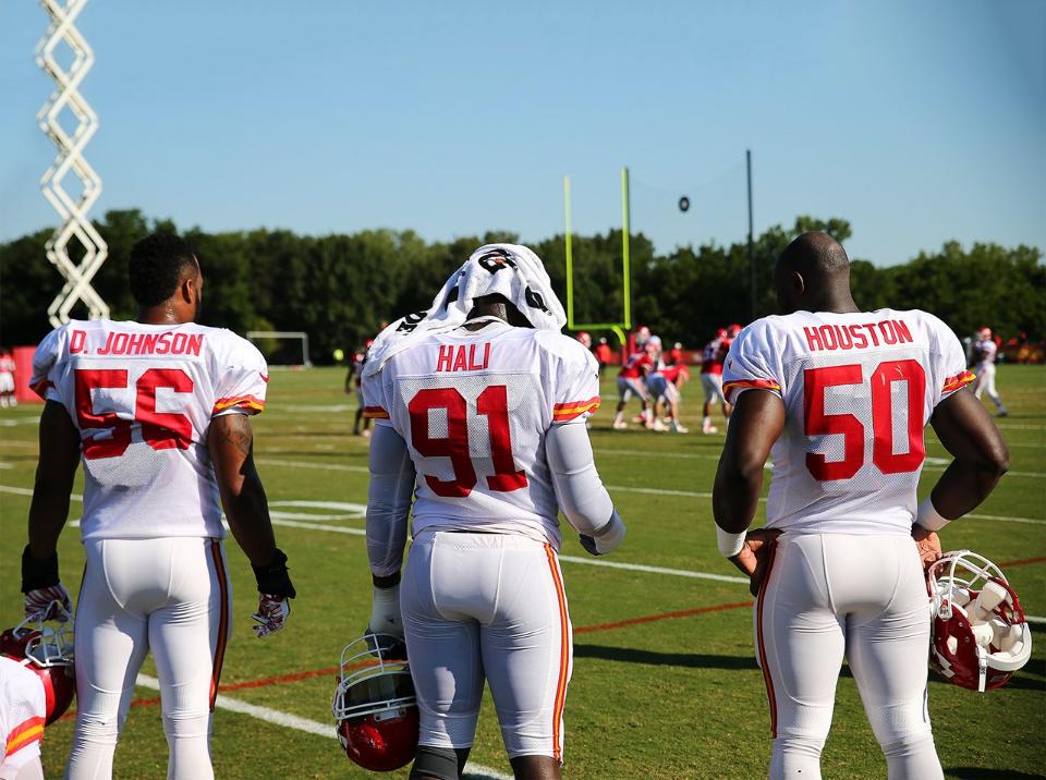 Chiefs's tweet photo. Good luck stopping these three.

PHOTOS: http://t.co/GvJdvXiRrz http://t.co/AedIK3Mrz2