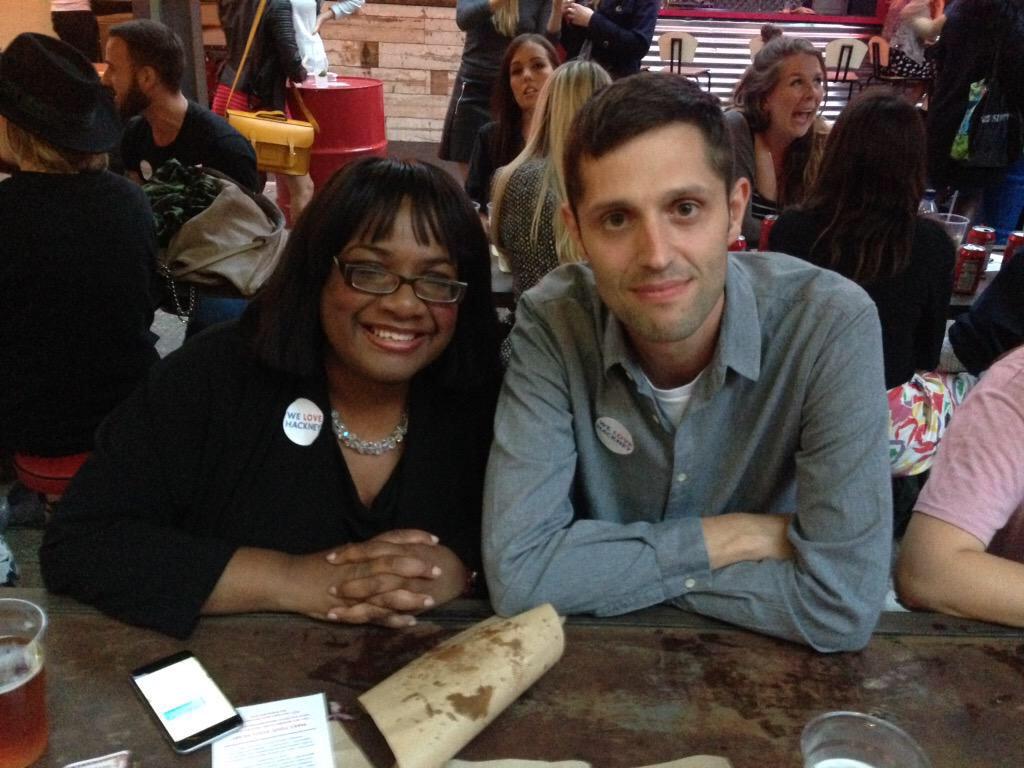 HackneyAbbott's tweet photo. Great evening out at Dinerama. Supporting young people & their venues @WeLoveHackney #NotConsideredAppropriate http://t.co/iQjKT8Gzb7
