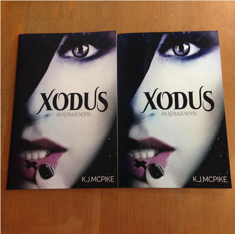 kj_mcpike's tweet photo. Now for life's challenging decisions . . . matte or glossy? Vote left or right to help me decide! #XODUS #coverpoll http://t.co/pc03QhQxGv