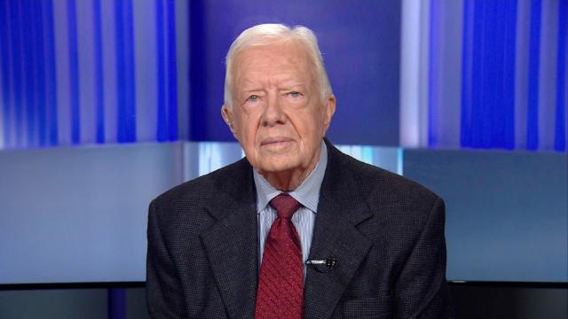 cnnbrk's tweet image. Former President Jimmy Carter announces that recent liver surgery revealed he has cancer. cnn.it/1NaSCel