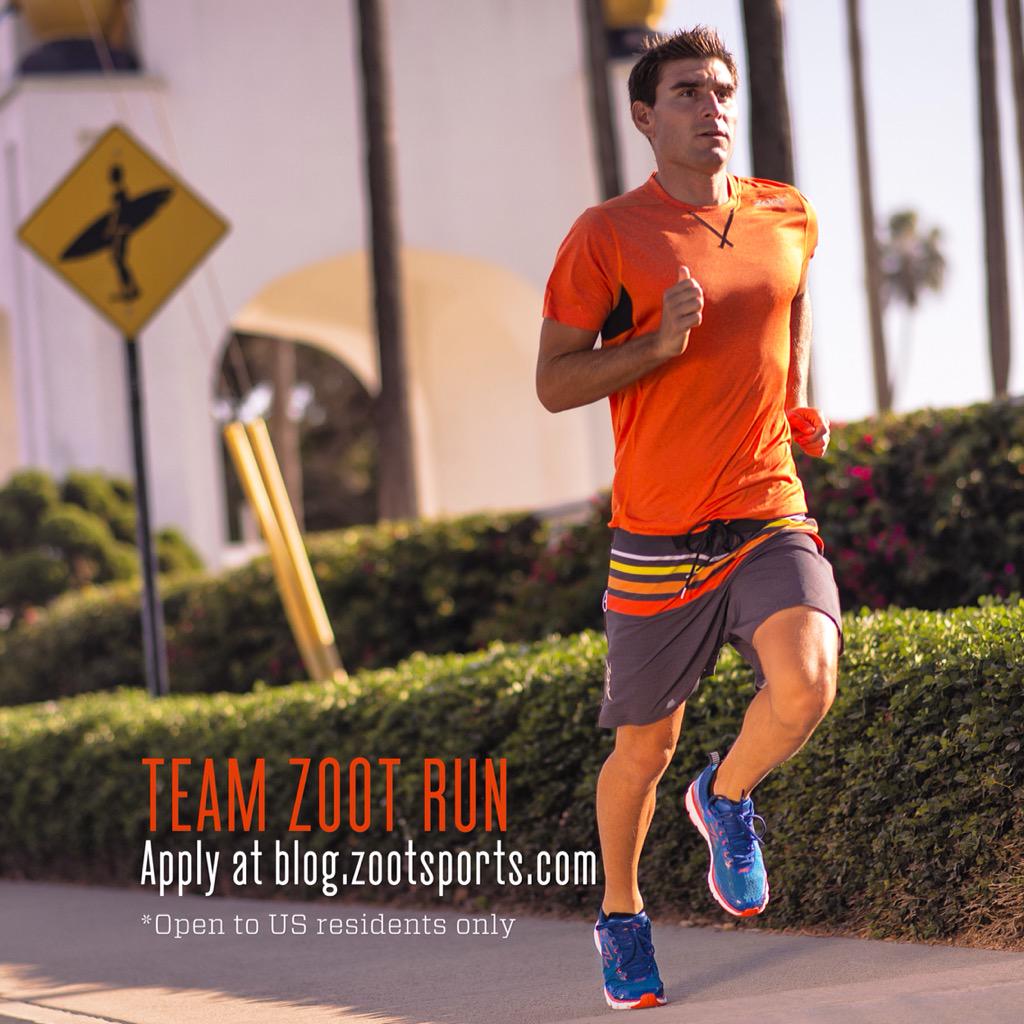 ZootSports's tweet photo. Only a few days left to apply for Team Zoot Run! Application available at http://t.co/I9OOt9RcH8 (link in profile) http://t.co/Jfrvog5zxg