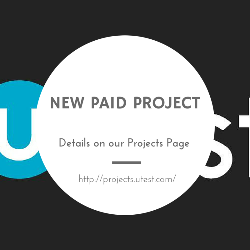 uTest's tweet photo. Attention #testers! NEW PAID PROJECT: In Store Payment Project. Details:  http://t.co/0yrpHwB0JJ http://t.co/G2Cl7KLjm6