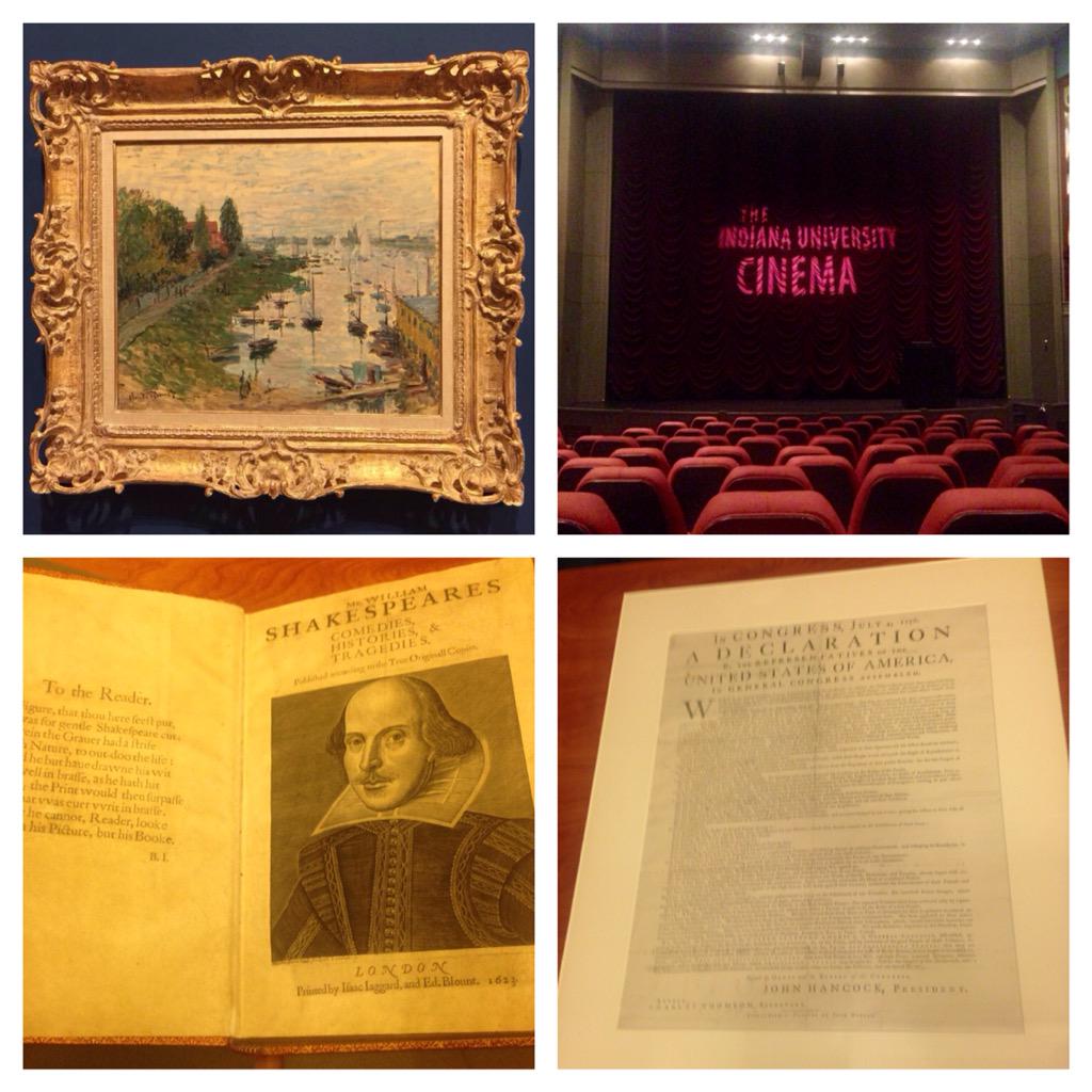 VisitEffingham's tweet image. Enjoyed Afternoon with the Arts thanks to @VisitBtown #LillyLibraryIU #IUauditorium #IUArtMuseum  #tmsbloomington