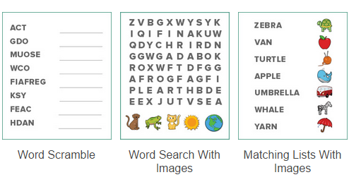 preschoolers's tweet photo. Have you tried our worksheet generator? We use it to make word searches and more: http://t.co/9kZa9fPaCI http://t.co/tTzDd6kvl3