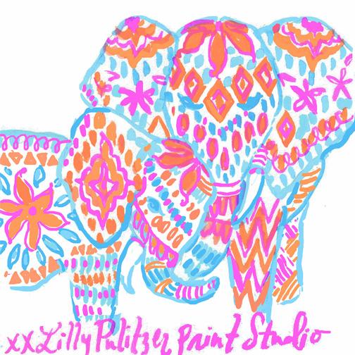 LillyPulitzer's tweet photo. Dream BIG. #WorldElephantDay http://t.co/vXcfyeYVQP