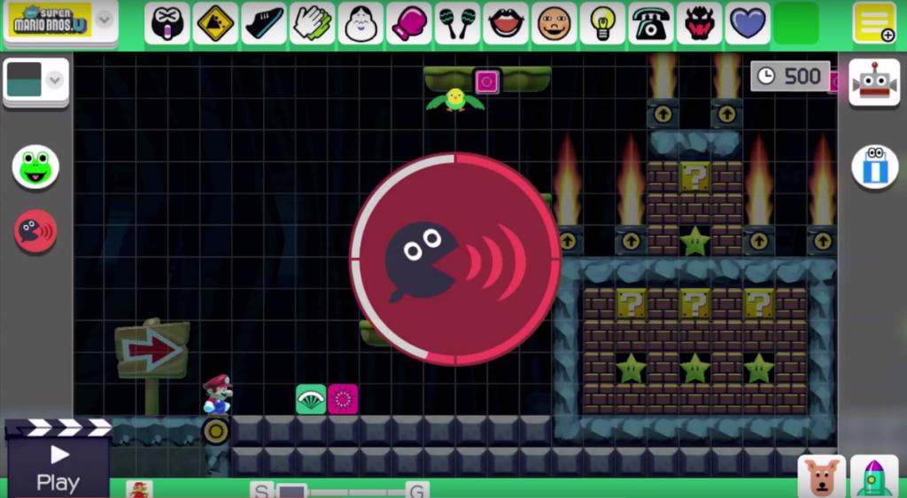 Techguruji's tweet photo. ‘Super Mario Maker’ lets you record custom sounds in Mario levels http://t.co/17BVXwHyKB http://t.co/9umpl9Nywx