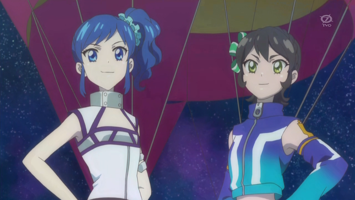 RTYourYuriOTP's tweet photo. Aoi and Shion (Aikatsu!) http://t.co/vwCX9xswdw