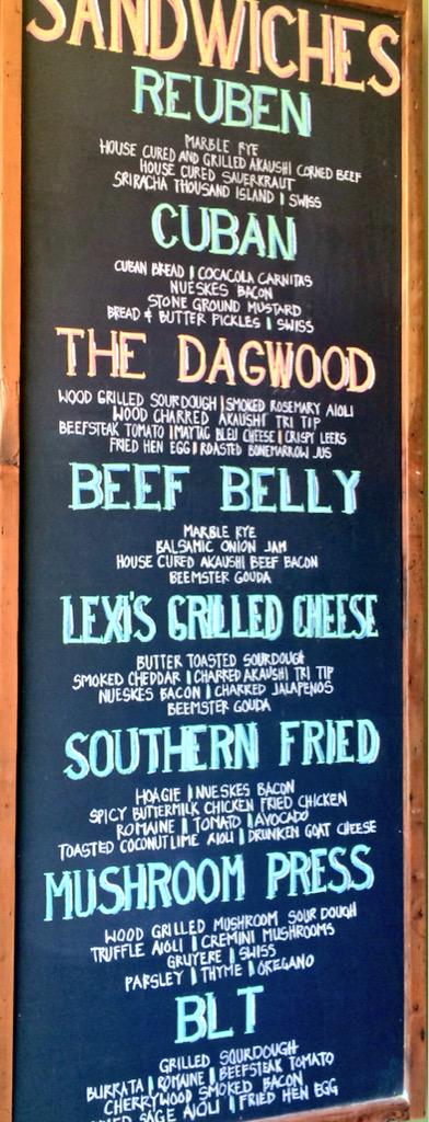 CelestinaBlok's tweet photo. Sneak peek of Dagwoods Grinders &amp; Growlers, opening soon by Ridgmar Mall from @GasMonkeyDallas chef David Hollister http://t.co/HZtXSX8BPO